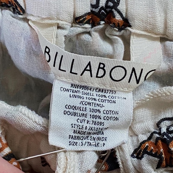 Billabong Orange Printed Maxi Skirt - Picture 5 of 7